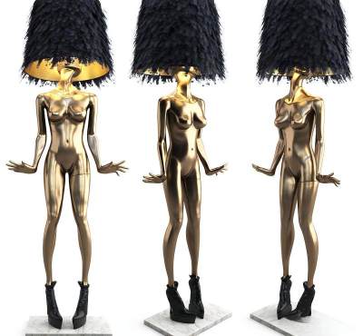 MANNEQUIN FLOOR LAMP FREDERIKA